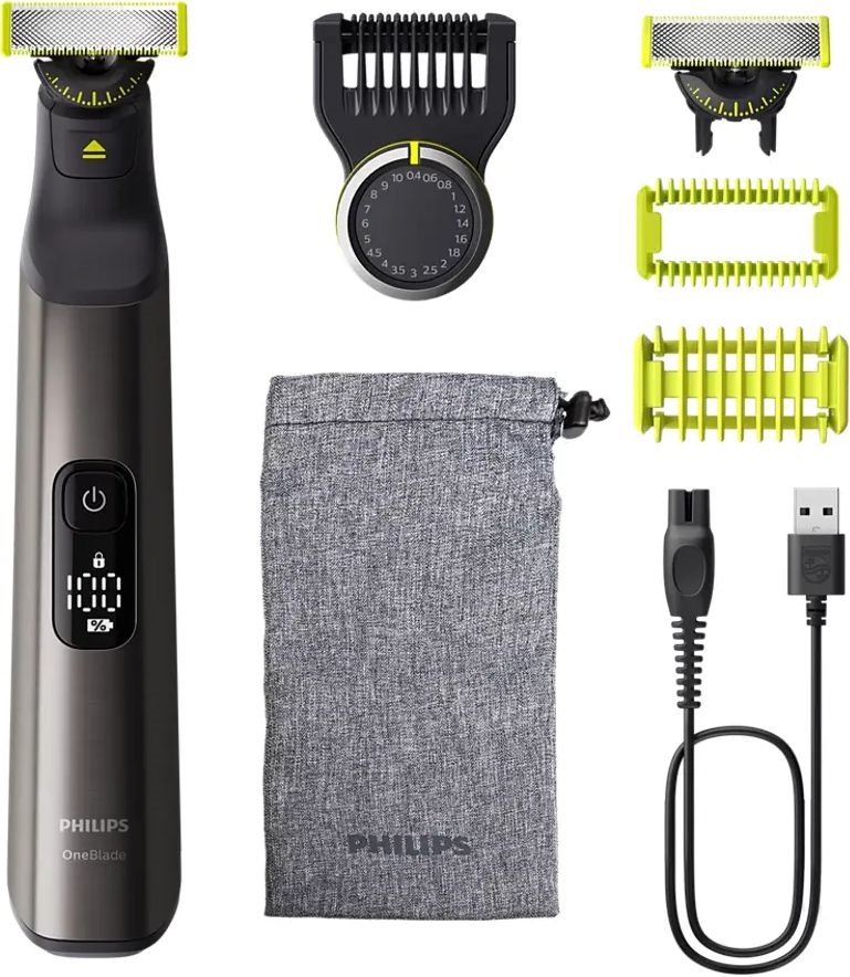 Philips QP6552/15 OneBlade Pro 360 - Chroom