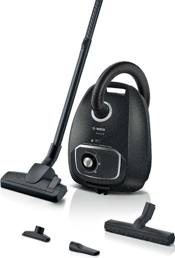 BOSCH BGL41BA3H Serie 4 Stofzuiger met Zak - Zwart