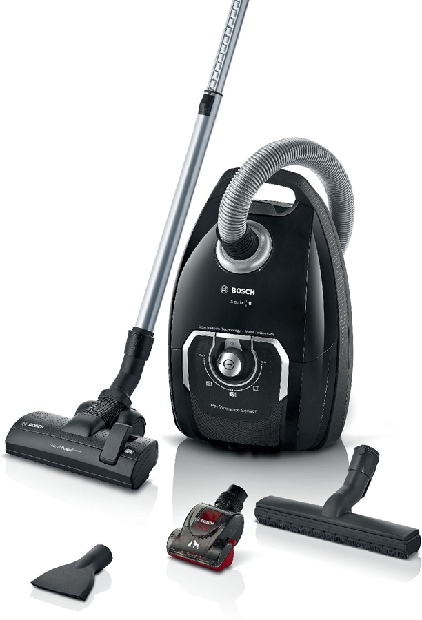 BOSCH BGL8BA3S Serie 8 Stofzuiger met Zak - Zwart
