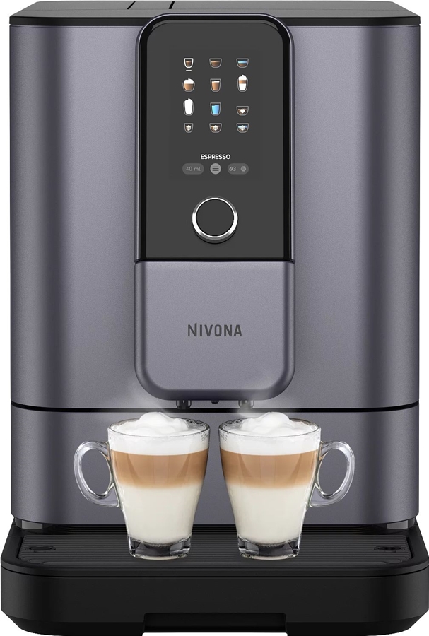 NINOVA NIVO 8107 Volautomatische Koffiemachine - Parelmoer Blauw