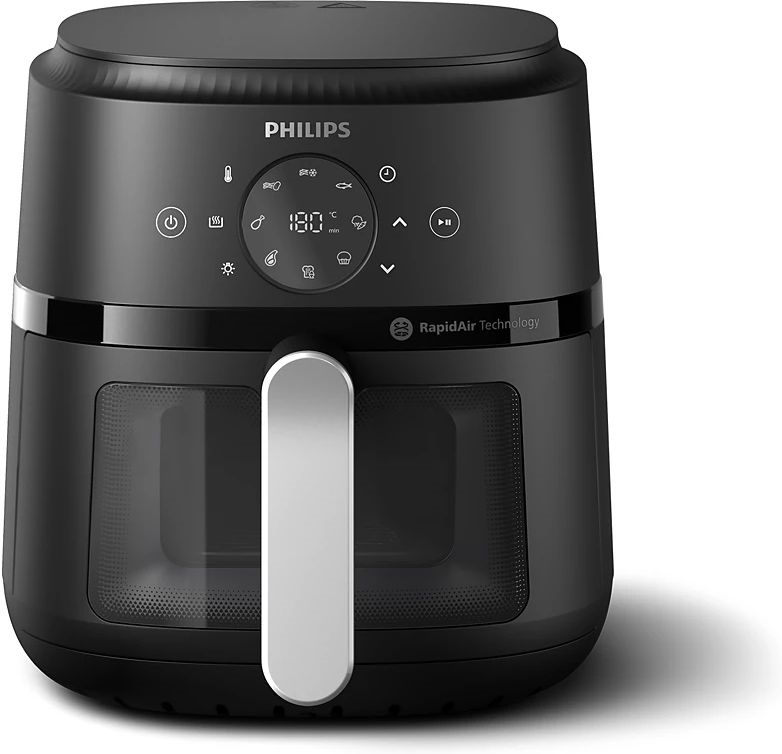 Philips NA221/00 2000 Serie Airfryer - Heteluchtfriteuse - Zilver