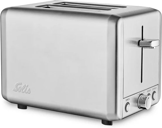 Solis 8002 Toaster Steel - Broodrooster - RVS