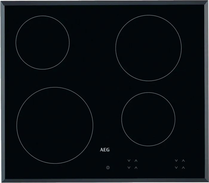 AEG HK624000FB 3000 Serie Keramische Inbouw Kookplaat - 60 cm
