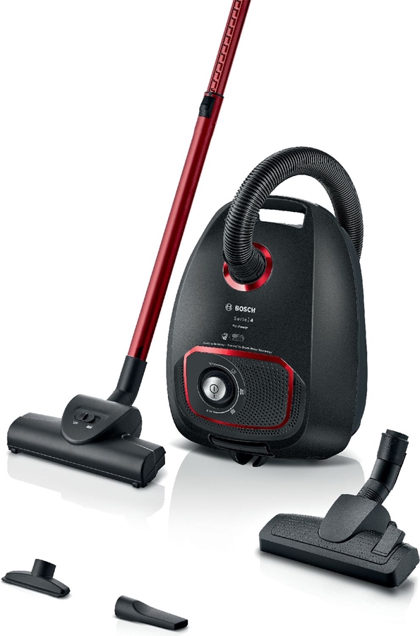 BOSCH BGB41POW1 Serie 4 ProPower Stofzuiger met Zak - Zwart