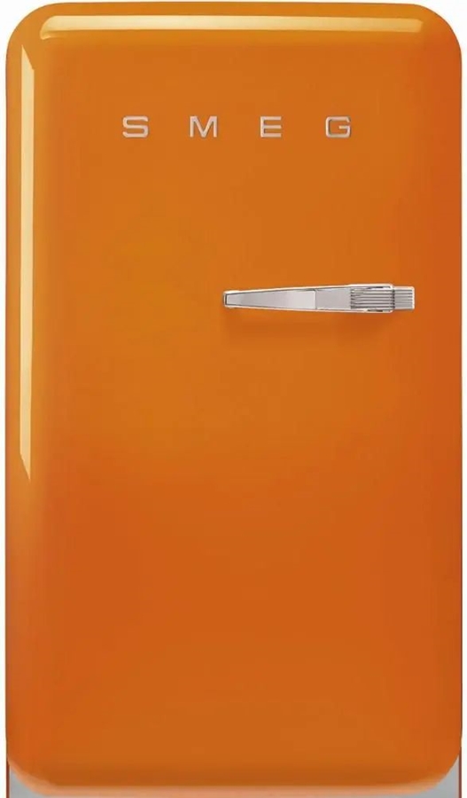 SMEG FAB10LOR6 Koelkast 50's Style - Oranje - Scharnier Links