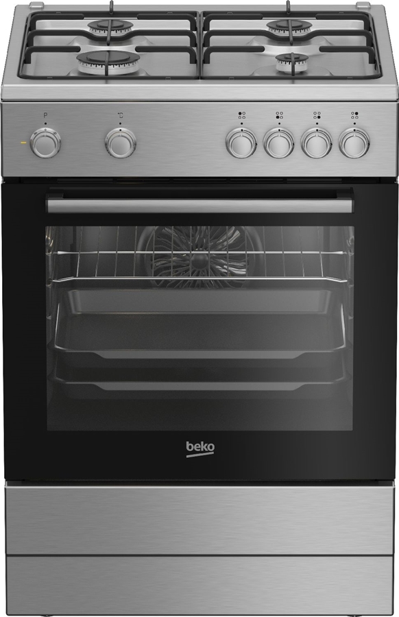 Beko FBM6202XNL AeroPerfect Multifunctioneel Vrijstaand Fornuis - 60 cm