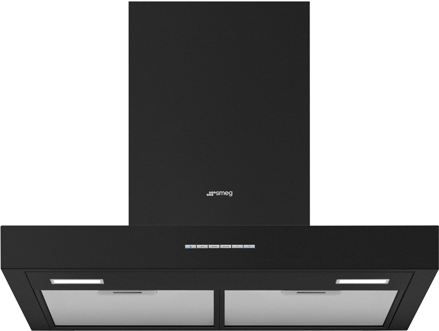 SMEG KBT600MB Universeel Esthetisch Wandkap - 60 cm - Mat Zwart