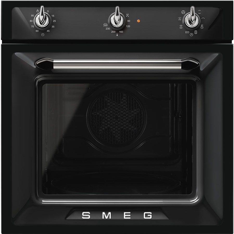 SMEG SF6905N1 Victoria Esthetisch Thermogeventileerde Inbouw Oven - 60 cm - Zwart