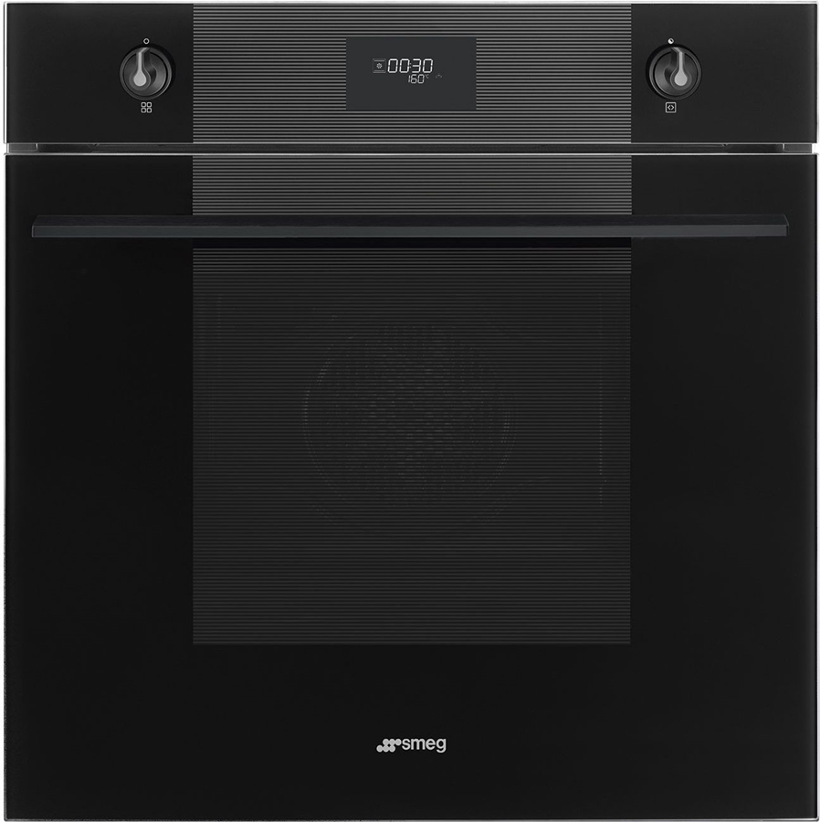 SMEG SF6101TB3 Linea Esthetisch Thermogeventileerde Inbouw Oven - 60 cm - Zwart