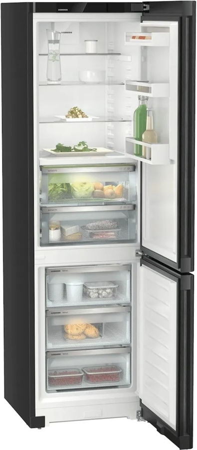 Liebherr CBNbdc 573i Plus BioFresh NoFrost Koel-vriescombinatie - Blacksteel