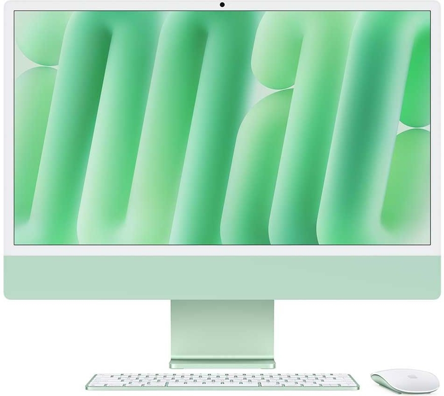 Apple iMac 24" Groen (2024) - M4 chip, 10 CPU/GPU, 16GB/256GB SSD