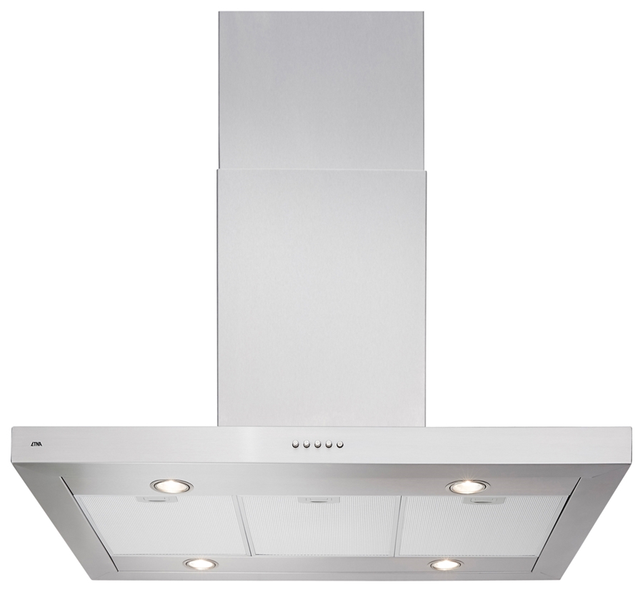 ETNA ABE590RVS eiland afzuigkap