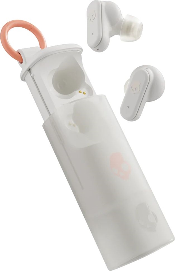 Skullcandy Dime Evo in-ear oordopjes met clip case - Wit