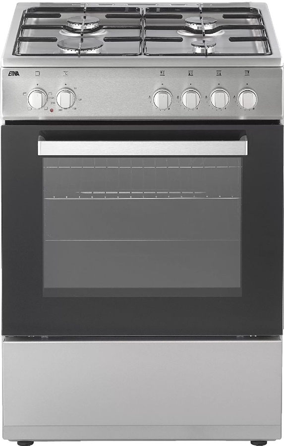 ETNA FGV160RVS Gas- en Elektrofornuis - 60 cm