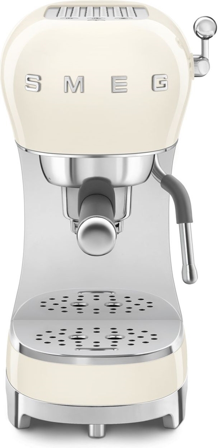 SMEG ECF02CREU Handmatige Espressomachine 50's Style - Creme