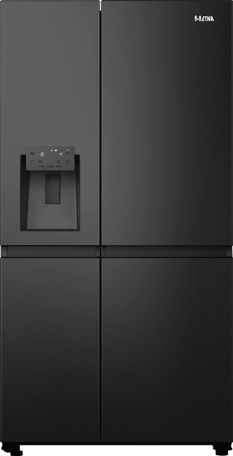 ETNA AKV879IZWA Amerikaanse Koelkast - Zwart