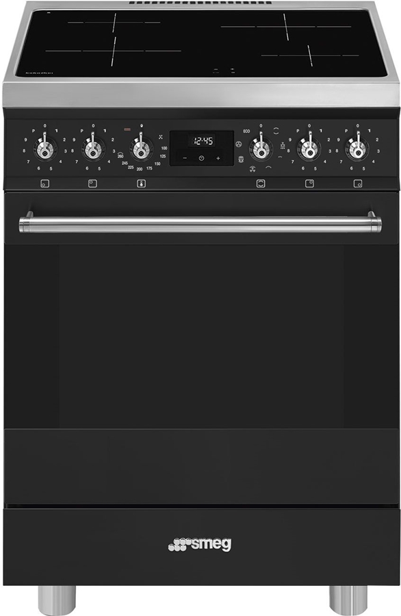 SMEG C6IMMBM2 Classici Esthetisch Fornuis met Inductiekookplaat - Zwart