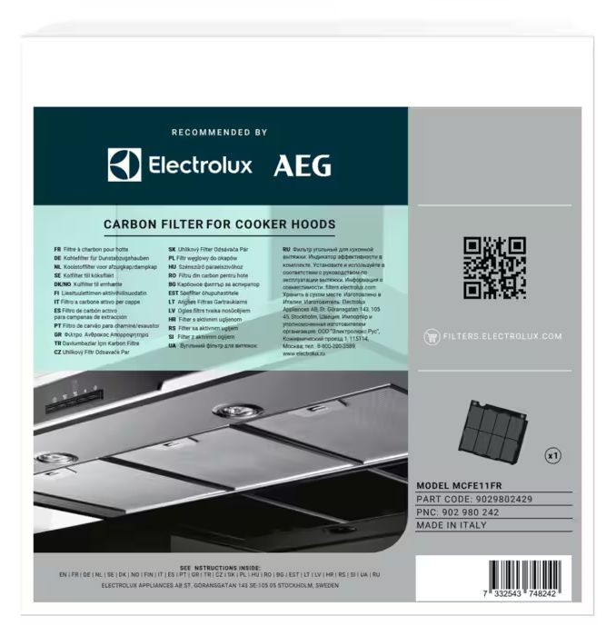 AEG MCFE11PL OdourClean Plus Koolstoffilter