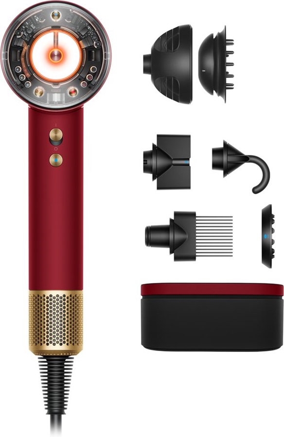 Dyson Supersonic™ Nural HD 16 Föhn - Haardroger - Red Velvet