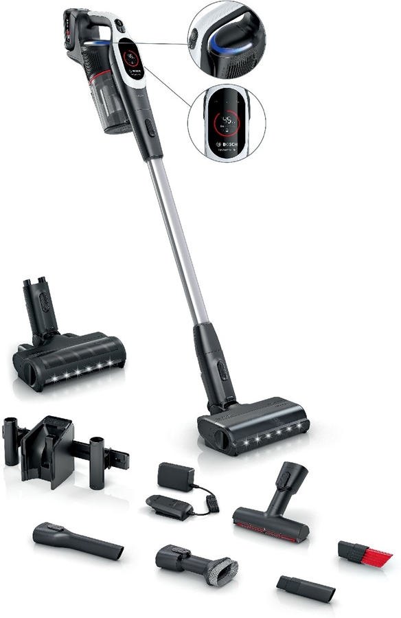 BOSCH BXS931WQC Unlimited 9 Steelstofzuiger - Wit