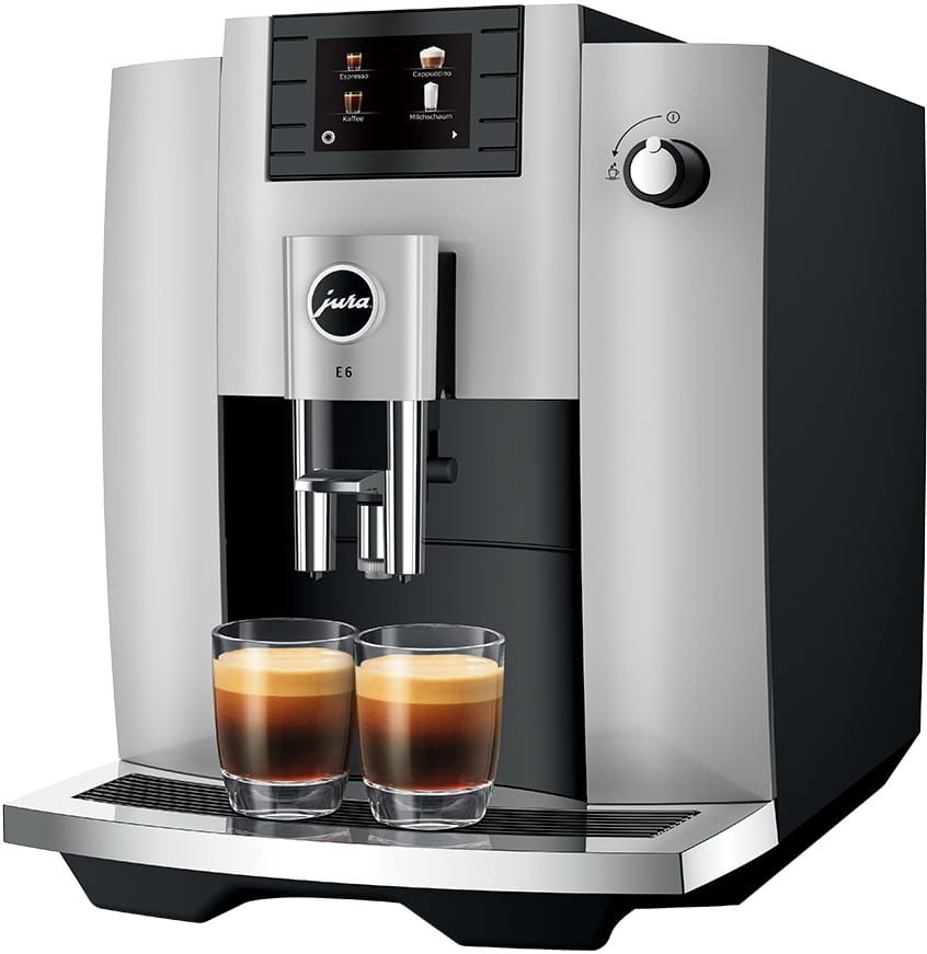 JURA E6 Platina (EC) Volautomatische Koffiemachine
