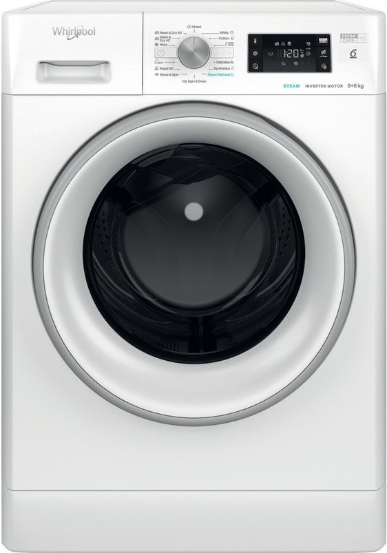 Whirlpool FFWDB 864489 SV EE Was-droogcombinatie