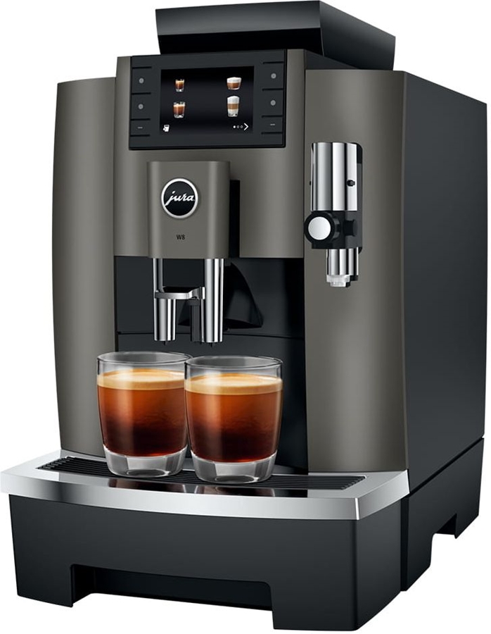 JURA W8 Dark Inox (EA) Volautomatische Koffiemachine