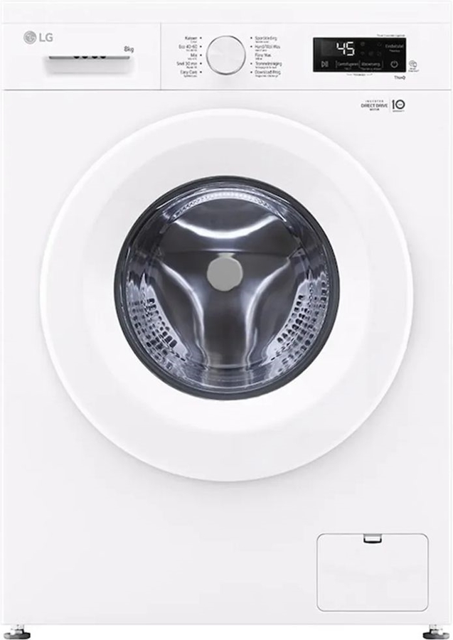 LG F4X1008NWH Wasmachine