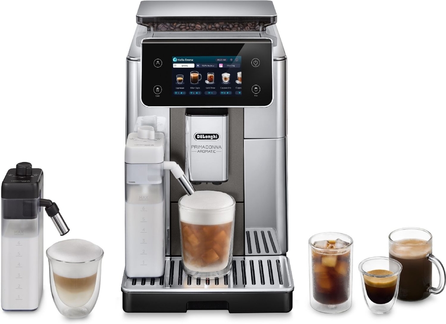 DeLonghi ECAM630.75.TSM PrimaDonna Aromatic Volautomatische Koffiemachine