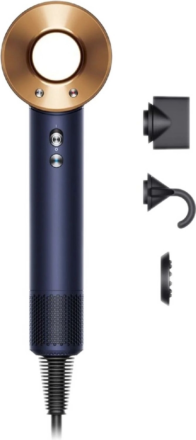 Dyson Supersonic Straight & Wavy Föhn - Haardroger Blue Copper