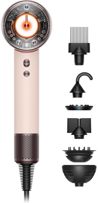 Dyson Supersonic Nural Curly & Coily Föhn - Haardroger Ceramic Pink / Rose Gold