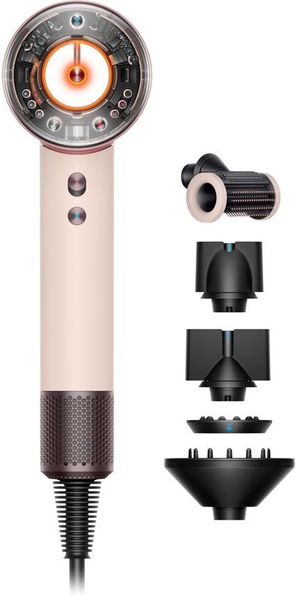 Dyson Supersonic Nural Straight & Wavy Föhn - Haardroger - Ceramic Pink / Rose Gold