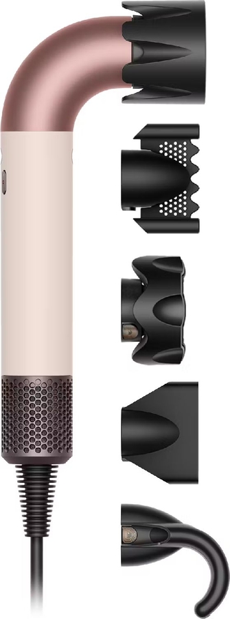 Dyson Supersonic R Straight & Wavy Föhn - Haardroger Ceramic Pink / Rose Gold