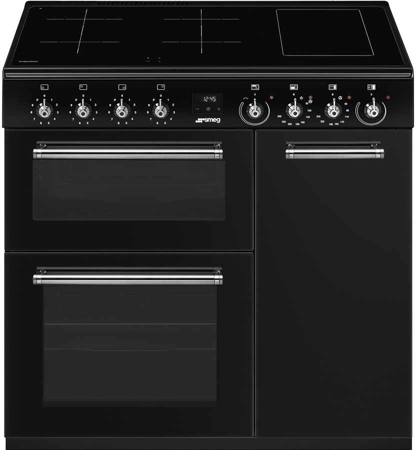 SMEG CX93IMBL Classici Esthetisch Fornuis met Inductiekookplaat
