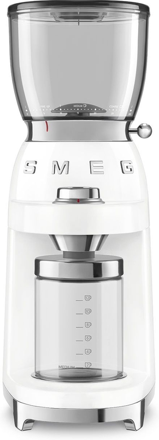 SMEG CGF11WHEU Koffiemolen 50's Style - Wit