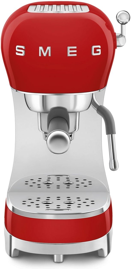 SMEG ECF02RDEU 50's Style Handmatige Espressomachine