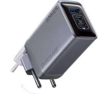 Anker Prime Wall Charger 100W, 2C/1A Antraciet