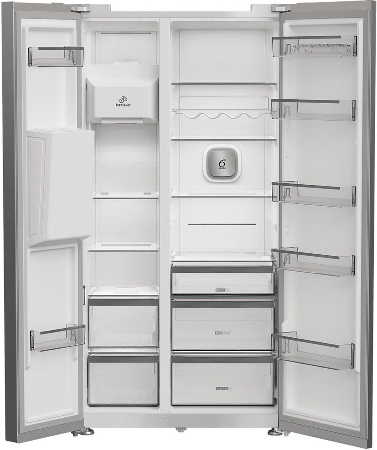 Whirlpool WHG2 6574W X5E Amerikaanse Koelkast