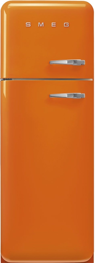 SMEG FAB30RWH6 Koel-vriescombinatie 50's Style - Oranje