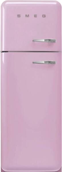 SMEG FAB30LPK6 Koel-vriescombinatie 50's Style - Roze