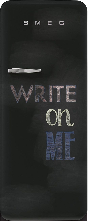 SMEG FAB28RDBB6 Write On Me Koelkast 50's Style - Zwart