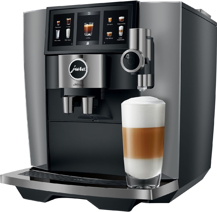 JURA J10 Twin Diamond Onyx (EA) Volautomatische Koffiemachine