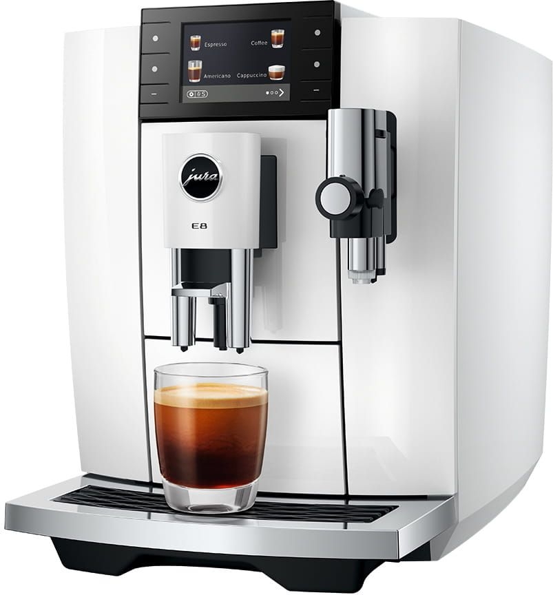JURA E8 Piano White (ED) Volautomatische Koffiemachine