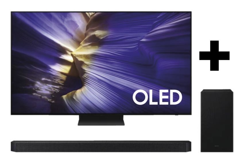 EP:Bundel Samsung OLED QE48S92F TV & HW-Q600F Soundbar