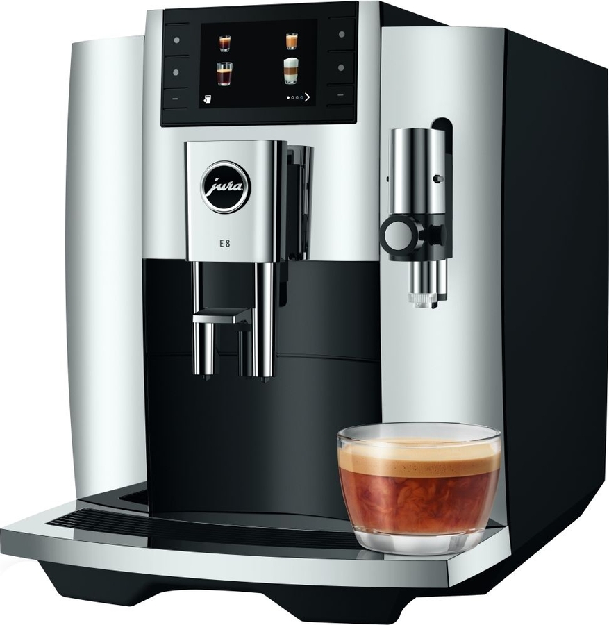 JURA E8 Chrome (EC) Volautomatische Koffiemachine