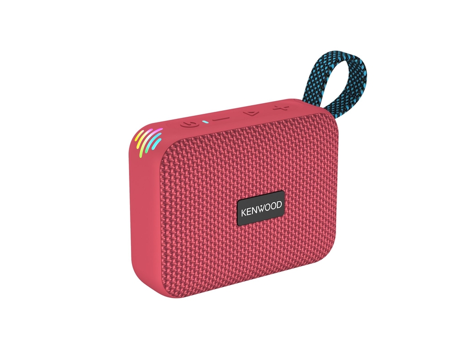 Kenwood AS-60BT-V Bluetooth Speaker Rood