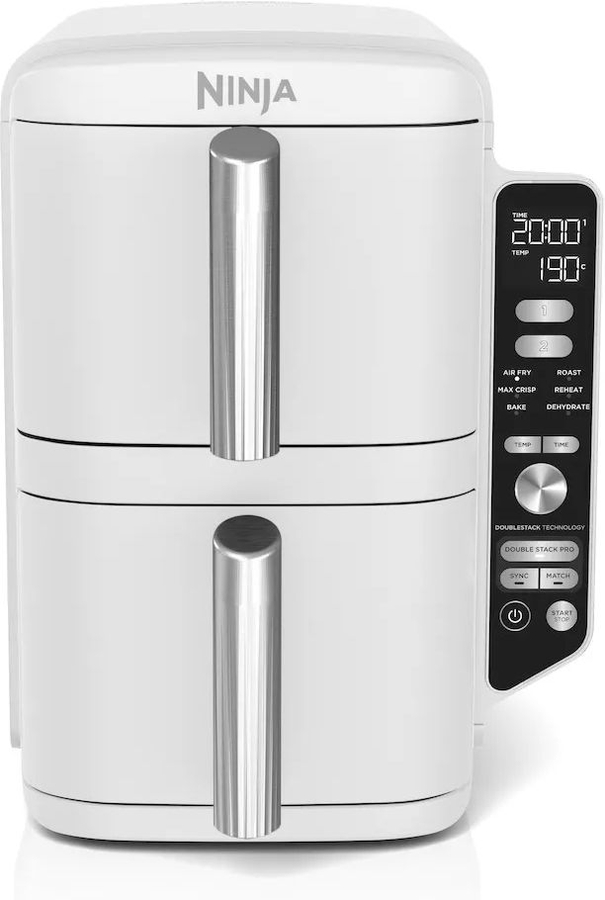 Ninja SL400EUWH Double Stack XL 2-Drawer Airfryer - Wit