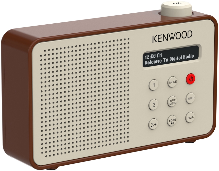 Kenwood CR-M25DAB-T DAB+ Radio Mocca