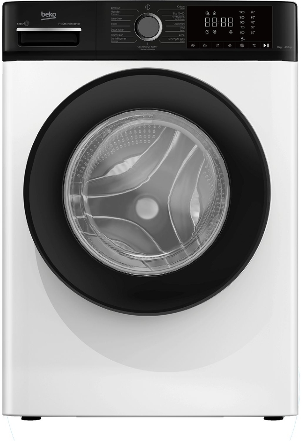 Beko B1W864WB BE SteamCure Wasmachine