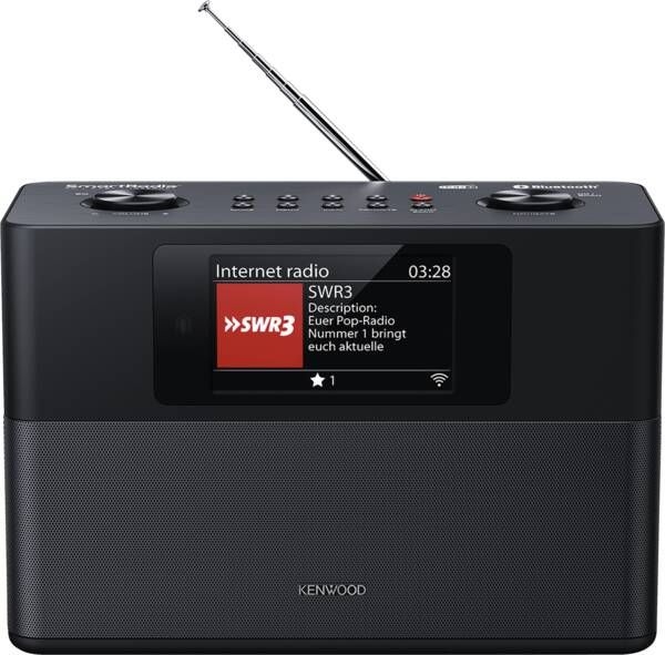 Kenwood CR-ST 120 S DAB+ Radio Zwart